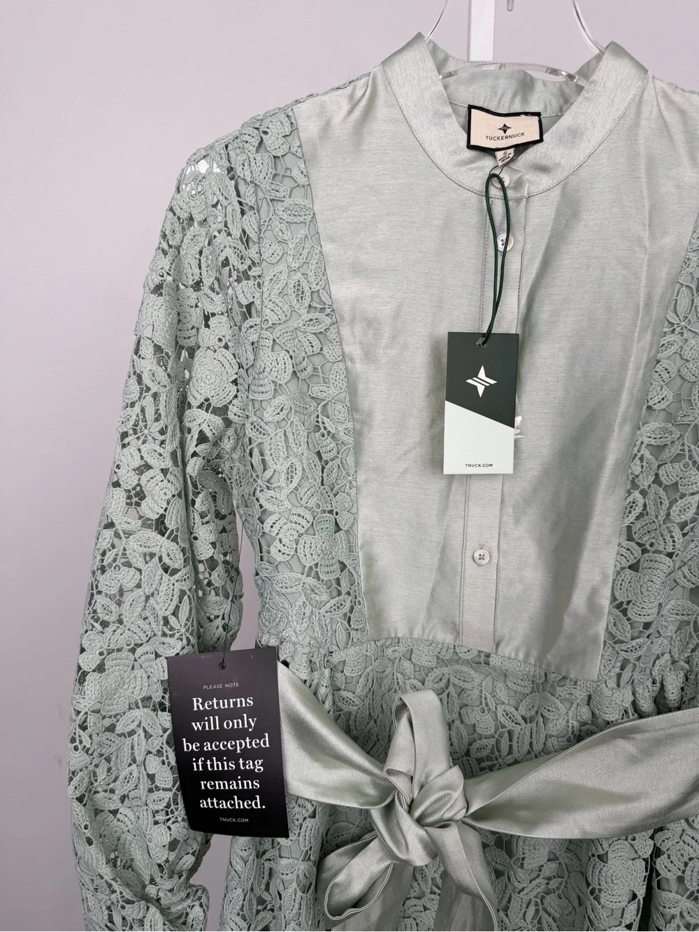 Tuckernuck Sage Lace Calliope Dress